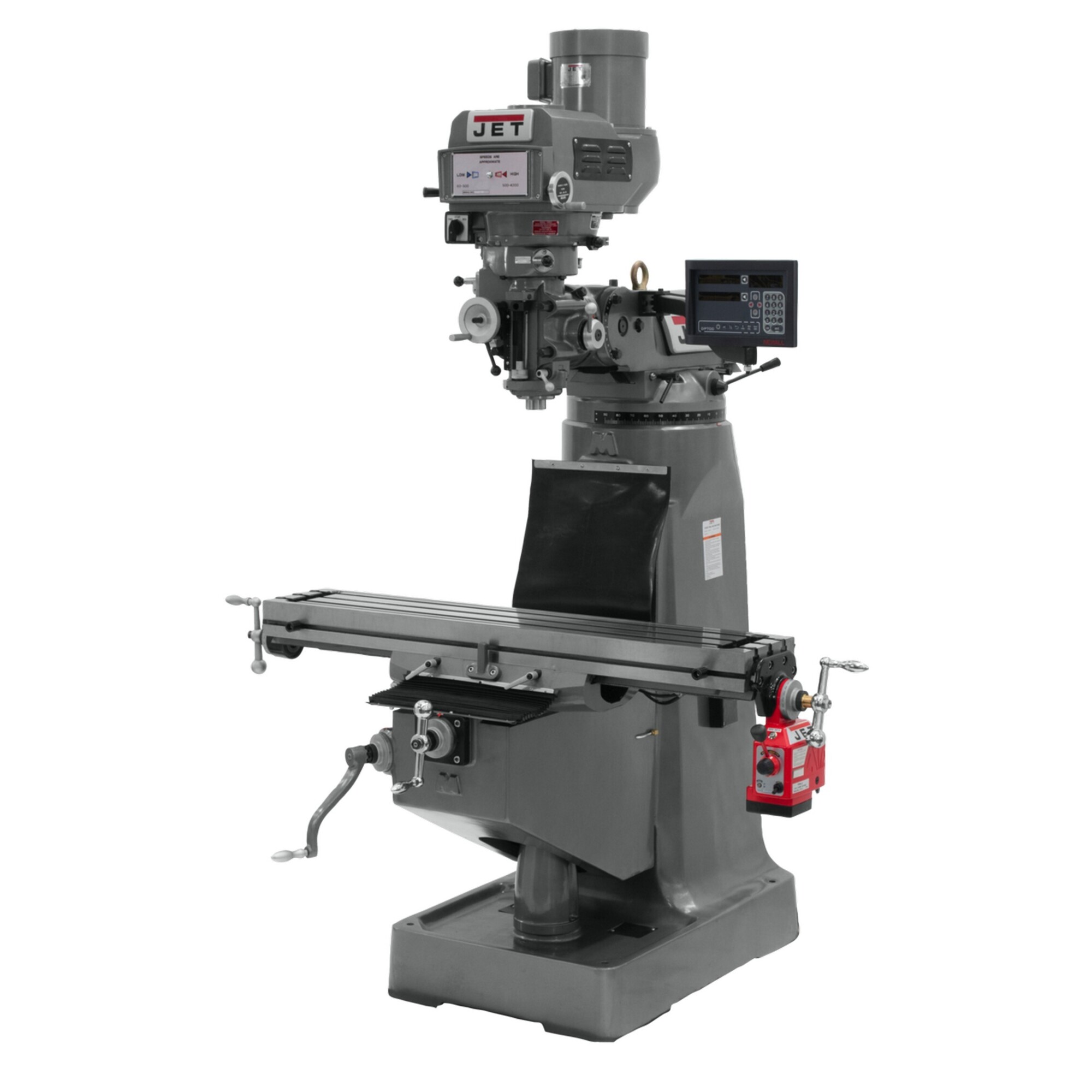 JET, Milling Machine, Horsepower 3 HP, Volts Multi, Model# JTM-4VS-1